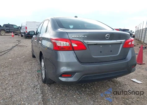 2018 Nissan Sentra Sv из США, поврежденный, VIN 3N1AB7AP6JY223575